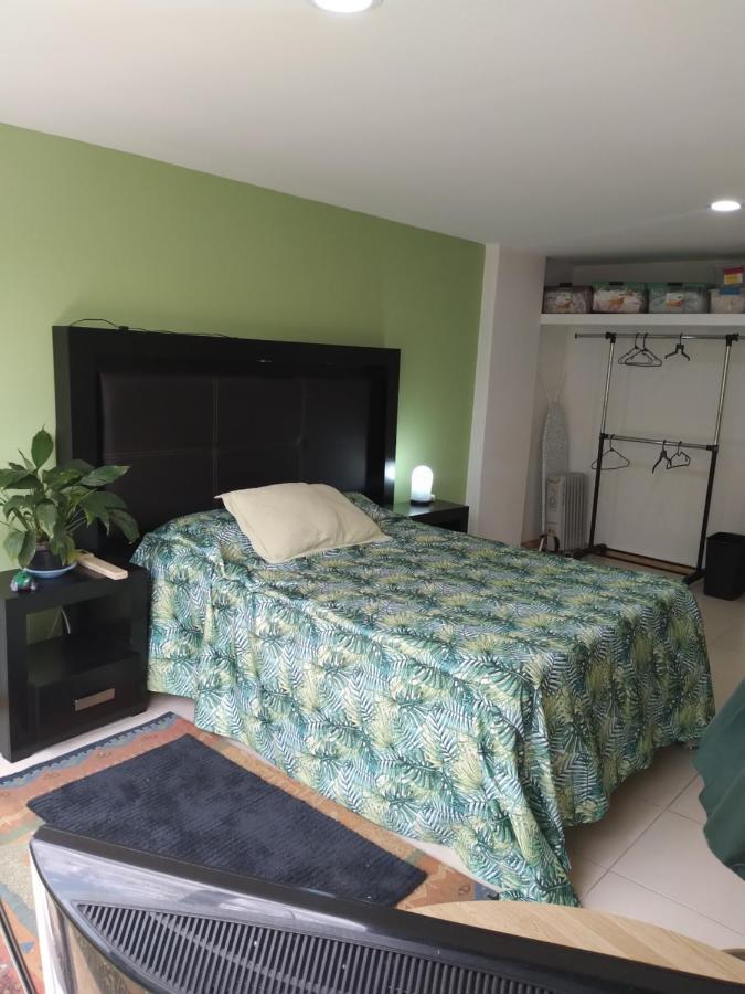Charming Sunny Bedroom Overlooking Beautiful Amsterdam Avenue In Best Condesa Area Mexico By Eksteriør billede